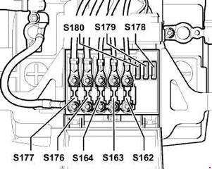 Seat Toledo II (1999-2004) - fuse and relay box