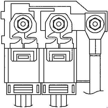 Smart Fortwo and Forfour W453 (2014-2019) - fuse and relay box