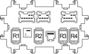 Infiniti QX60 (2012-2017) - fuse and relay box - Fuse box diagrams